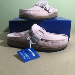 NIB Buckley Shearling Soft Pink  41 USL 10 M8
